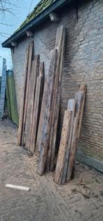 Eiken planken/balken - Robuuste look voor vensterbanken, bvb, Doe-het-zelf en Verbouw, Hout en Planken, Ophalen of Verzenden, Gebruikt