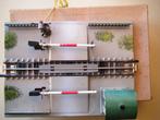 MäRKLIN H0 457B OVERWEG verlicht + middenleider 1953 800, Hobby en Vrije tijd, Modeltreinen | H0, Wisselstroom, Gebruikt, Rails