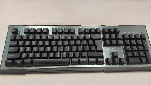 Genesis keyboard Rhod 500RGB, Computers en Software, Toetsenborden, Nieuw, Qwerty, Bedraad, Multimediatoetsen, Ophalen of Verzenden