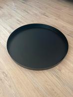 Groot metaal dienblad, Ophalen, Zo goed als nieuw, Rond, Metaal