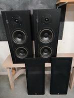 Set Jamo duet 70 boxen.  Dubbele basbox. Gereviseerd, Ophalen, Zo goed als nieuw, Jamo
