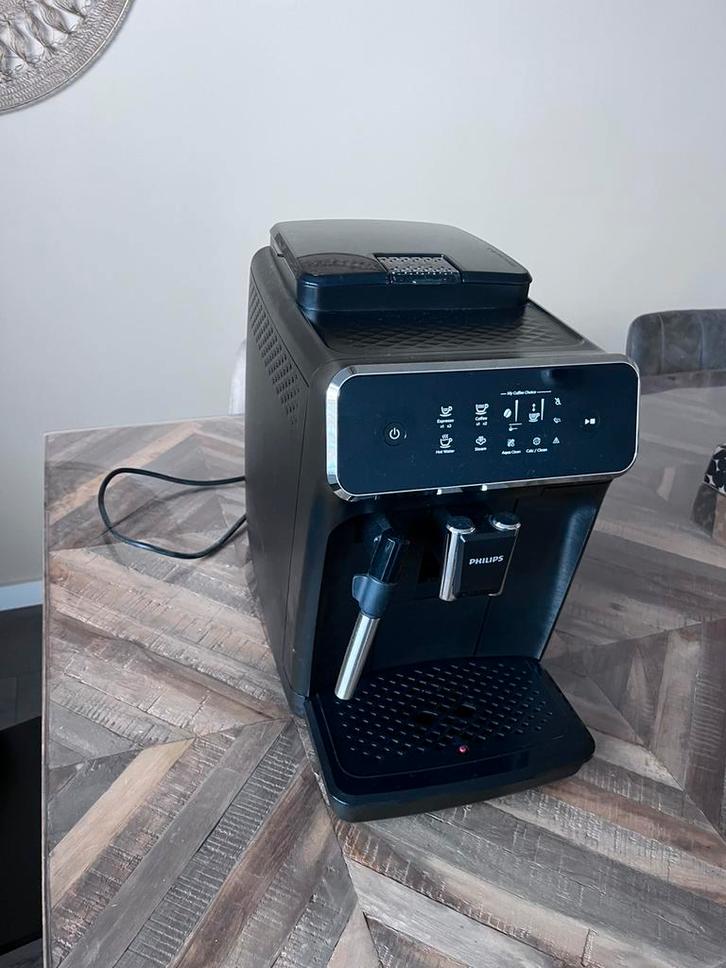 PHILIPS Series 2200 EP2220 Zwart, Witgoed en Apparatuur, Koffiezetapparaten, Gebruikt, Gemalen koffie, Koffiebonen, Koffiemachine