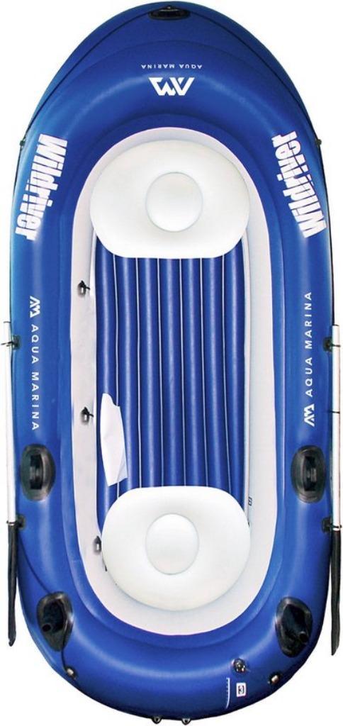 Aqua Marina Wildriver Opblaasboot (zonder elektromotor), Watersport en Boten, Rubberboten, Zo goed als nieuw, Overige merken, Overige materialen