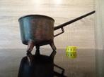 Vroege bronzen engelse pan 17e eeuw, Ophalen of Verzenden, Brons