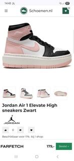 Jordan Air 1 Elevate High sneakers Zwart roze wit, Kleding | Dames, Schoenen, Ophalen of Verzenden, Zo goed als nieuw, Zwart, Sneakers of Gympen