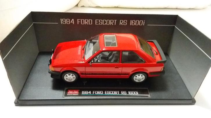 1/18 Ford Escort RS 1600i Sun Star, Hobby en Vrije tijd, Modelauto's | 1:18, Nieuw, Auto, Sun Star, Ophalen of Verzenden