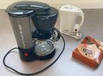 Koffiezetapparaat alpina en waterkoker voor op de camping, Gebruikt