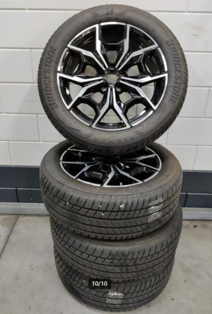 Origineel BMW X3 M-Sport wielen set 19" (Set 3), Auto-onderdelen, Banden en Velgen, Band(en), Zomerbanden, 19 inch, 245 mm, Personenwagen