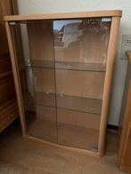 Nette Vitrinekast voor aan de muur, Huis en Inrichting, Kasten | Vitrinekasten, Ophalen, Met deur(en), 50 tot 100 cm, Zo goed als nieuw