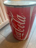 Grote Coca-Cola Metalen Ton / Opbergvat – Vintage – Blik –, Ophalen, Gebruikt, Overige
