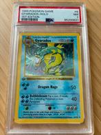 WOTC 1999 Pokemon Base - 1st Edition Gyrados Holo PSA 7, Ophalen of Verzenden, Zo goed als nieuw