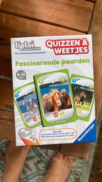Tip toi fascinerende paarden beschikbaar voor biedingen
