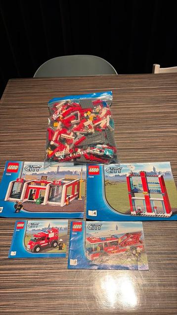 Lego city 7208 Brandweerkazerne beschikbaar voor biedingen