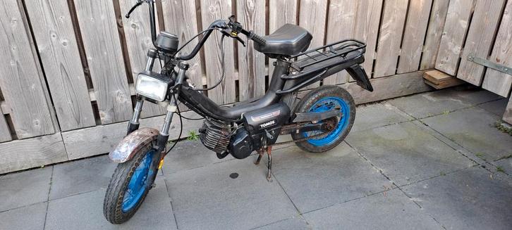 Tomos Packer brommer - Opknapper, Fietsen en Brommers, Brommers | Tomos, Gebruikt, Overige modellen, Maximaal 25 km/u, Ophalen