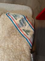 Texel’s Roem schapenwollen onderdeken 200x133, Ophalen, Gebruikt, Overige maten, Wit