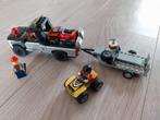 Lego city truck met quats 60148, Ophalen of Verzenden, Gebruikt, Complete set, Lego