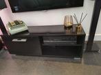 Mooi hoogglans zwart TV meubel, Ophalen, Strak modern, Gebruikt, 100 tot 150 cm