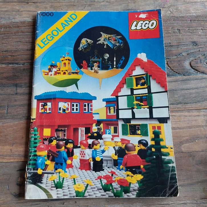 Vintage LEGO Ideeënboek 6000 - inc. Bijna alle Stickers!, Kinderen en Baby's, Speelgoed | Duplo en Lego, Zo goed als nieuw, Lego