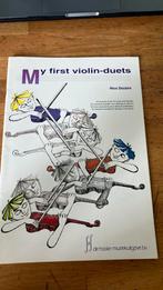 My first violin-duets Nico Dezaire, Ophalen of Verzenden, Zo goed als nieuw, Les of Cursus, Klassiek