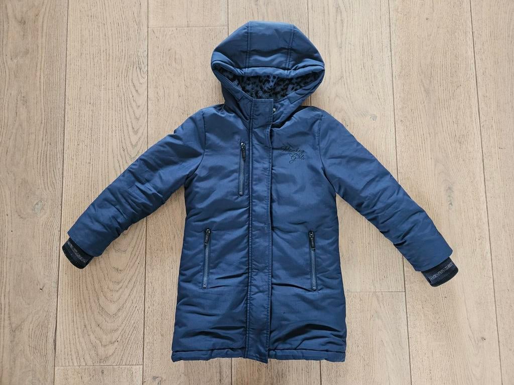 Winterjas van Me and my monkey maat 128/134, Gebruikt, Meisje, Ophalen of Verzenden, Me and my monkey