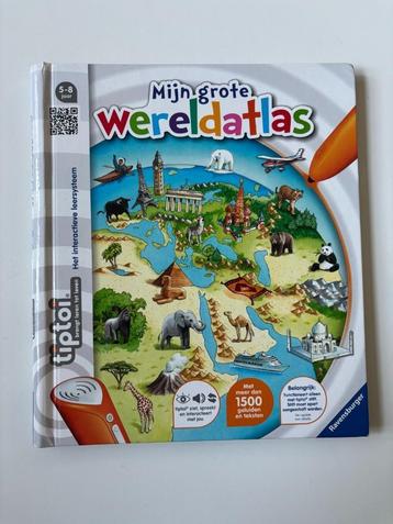 Tiptoi - Mijn grote wereldatlas Boek vol landkaarten en mooi beschikbaar voor biedingen