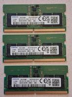 Samsung 3x 8GB DDR5 SODIMM Laptopgeheugen, 5600Mhz, 8 GB, Ophalen of Verzenden, Zo goed als nieuw