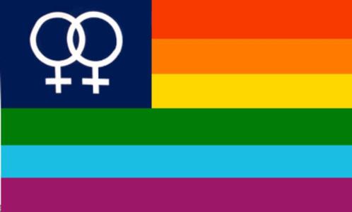 Regenboog Venus Woman vlag, Diversen, Vlaggen en Wimpels, Nieuw, Ophalen of Verzenden