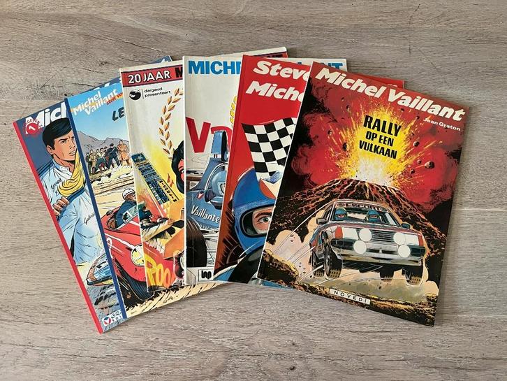 Uitzoeken Michel Vaillant - 2 euro / stk (oude uitgaven) !!, Boeken, Stripboeken, Gelezen, Meerdere stripboeken, Ophalen of Verzenden