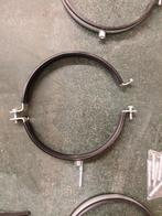 3x Ophangbeugel Spirobuis 150mm, Ophalen, Zo goed als nieuw, Staal