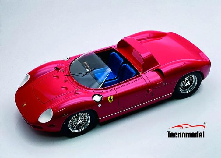 Ferrari 275P TM18525 van Tecnomodel PRE-ORDER, Hobby en Vrije tijd, Modelauto's | 1:18, Nieuw, Auto, Overige merken, Ophalen of Verzenden