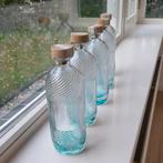 Decoratieve Schotse Ginfles Kandelaar, Overige kleuren, Ophalen of Verzenden, Minder dan 50 cm, Glas