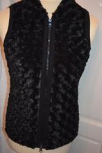 golléhaug, zwart fluweel lammy vest, mt 38, Maat 38/40 (M), Zwart, Gollehaug, Ophalen of Verzenden