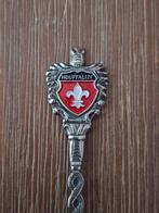 Vintage lepeltje Houffalize - Franse lelie, Antiek en Kunst, Ophalen of Verzenden
