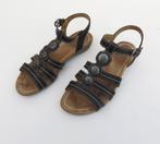 Dames sandalen van Björndal, zwart, maat 41, Zwart, Zo goed als nieuw, Björndal, Sandalen of Muiltjes