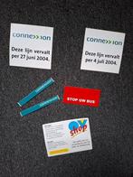Diverse stickers Connexxion, Verzamelen, Spoorwegen en Tramwegen, Ophalen of Verzenden, Nieuw, Bus of Metro, Overige typen
