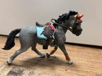 Schleich Paard met Uitrusting – Grijs (uit Voltige Set), Ophalen of Verzenden, Zo goed als nieuw, Paard, Beeldje of Figuurtje