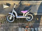 Loopfiets roze met rem, Kinderen en Baby's, Speelgoed | Buiten | Voertuigen en Loopfietsen, Ophalen, Gebruikt, Loopfiets