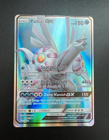 Palkia GX - Sun & Moon - Used Card beschikbaar voor biedingen