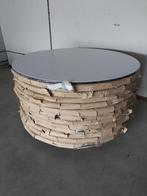 Nieuw grote 160 cm ronde tafelbladen wit horeca, Ophalen of Verzenden, Nieuw