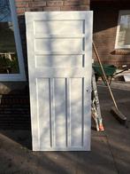 Houten binnendeur - 82,5 x 185 cm, Doe-het-zelf en Verbouw, Deuren en Horren, Ophalen, Gebruikt, 80 tot 100 cm, Binnendeur