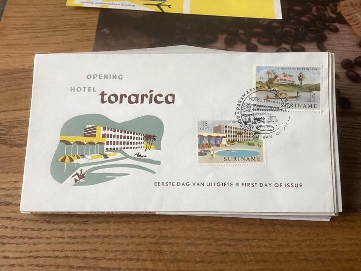 No5001 Suriname E22 anders Heb ook van Nederland jaargangen, Postzegels en Munten, Postzegels | Eerstedagenveloppen, Onbeschreven