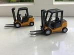 2x vorkheftruck Jungheinrich miniatuur auto schaalmodel, Ophalen of Verzenden, Zo goed als nieuw