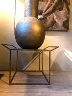 Bijzettafel, Minder dan 55 cm, Vierkant, Hout, Ophalen