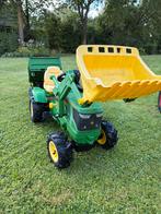 John Deere trekker tm 9 jaar oud. Inclusief aanhanger, Kinderen en Baby's, Speelgoed | Buiten | Skelters, Ophalen of Verzenden