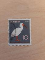 1960 Japan vogel kuifibis ibis, Verzenden, Gestempeld, Oost-Azië