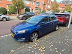 Ford Focus 1.0 Ecoboost 92KW 5D 2015 Blauw, 65 €/maand, 125 pk, Zwart, Blauw