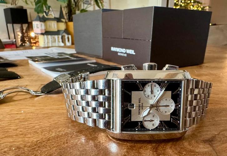 Raymond Weil Don Giovanni Cosi Grande automatic.Box/papieren, Sieraden, Tassen en Uiterlijk, Horloges | Heren, Zo goed als nieuw
