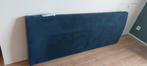 Boxspring achterwand. Als nieuw, Blauw, Tweepersoons, Ophalen of Verzenden, Zo goed als nieuw