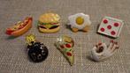 Diverse Pins – Hotdog, Pizza, Ei & Meer (Kawaii Style!), Ophalen of Verzenden, Nieuw, Overige onderwerpen, Speldje of Pin