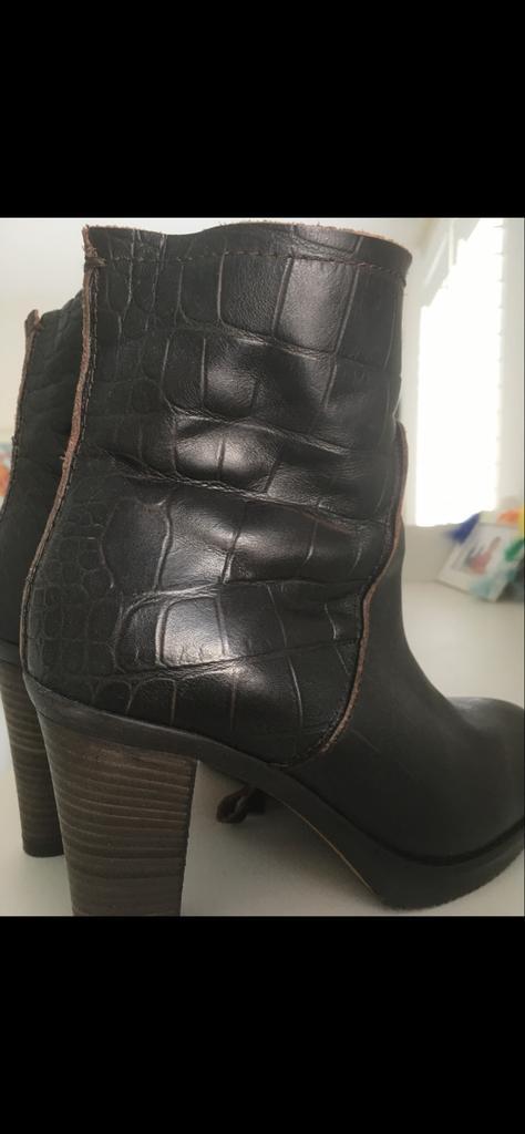 Fred de la Bretoniere Bruine Laars 39, Kleding | Dames, Schoenen, Gedragen, Lage of Enkellaarzen, Bruin, Ophalen of Verzenden